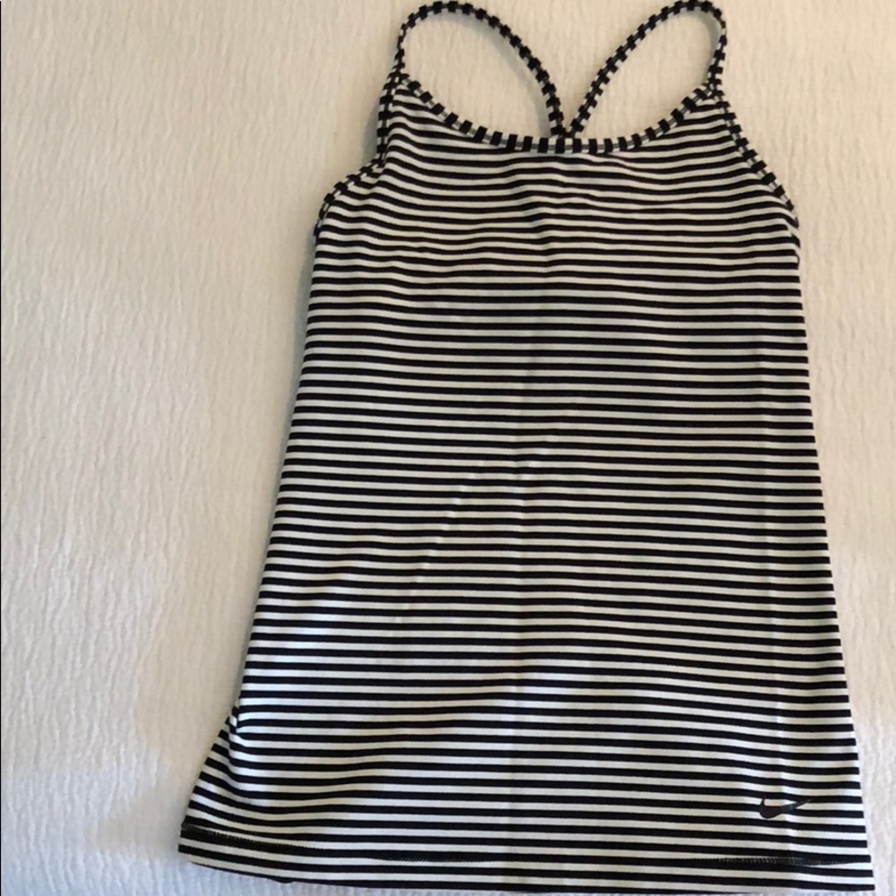 Nike striped top